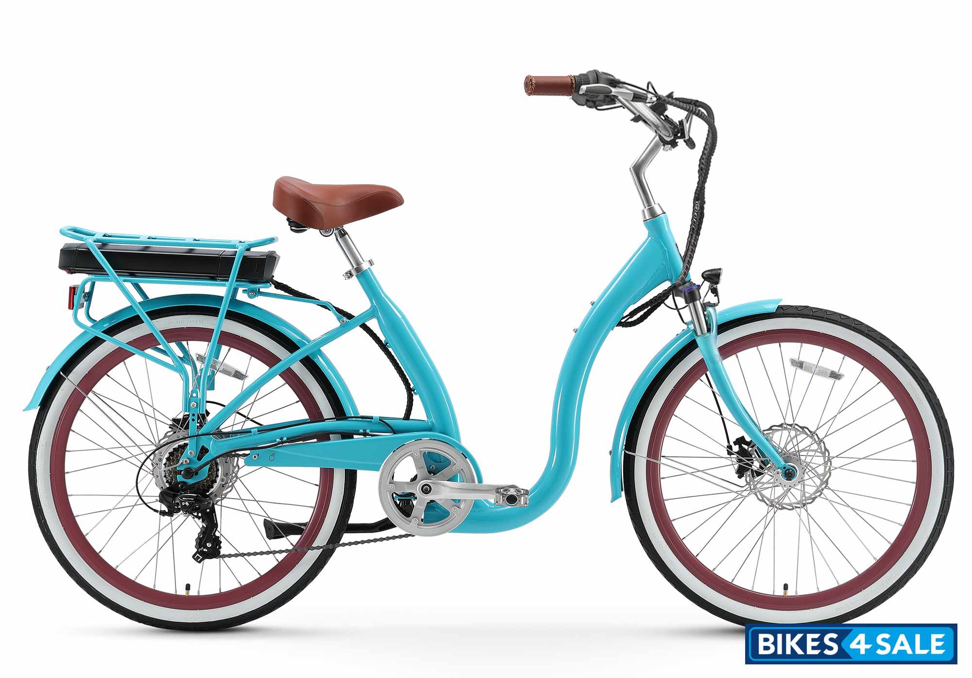 sixthreezero Simple Step-Thru 500W Deluxe Teal