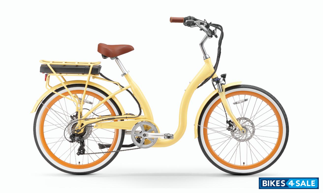 sixthreezero Simple Step-Thru 500W Deluxe Cream