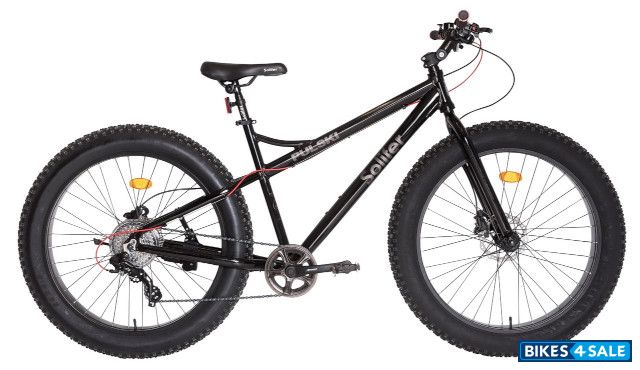 Solifer Pulski 8-year Fatbike 26 x 4 black with fluid disc brakes