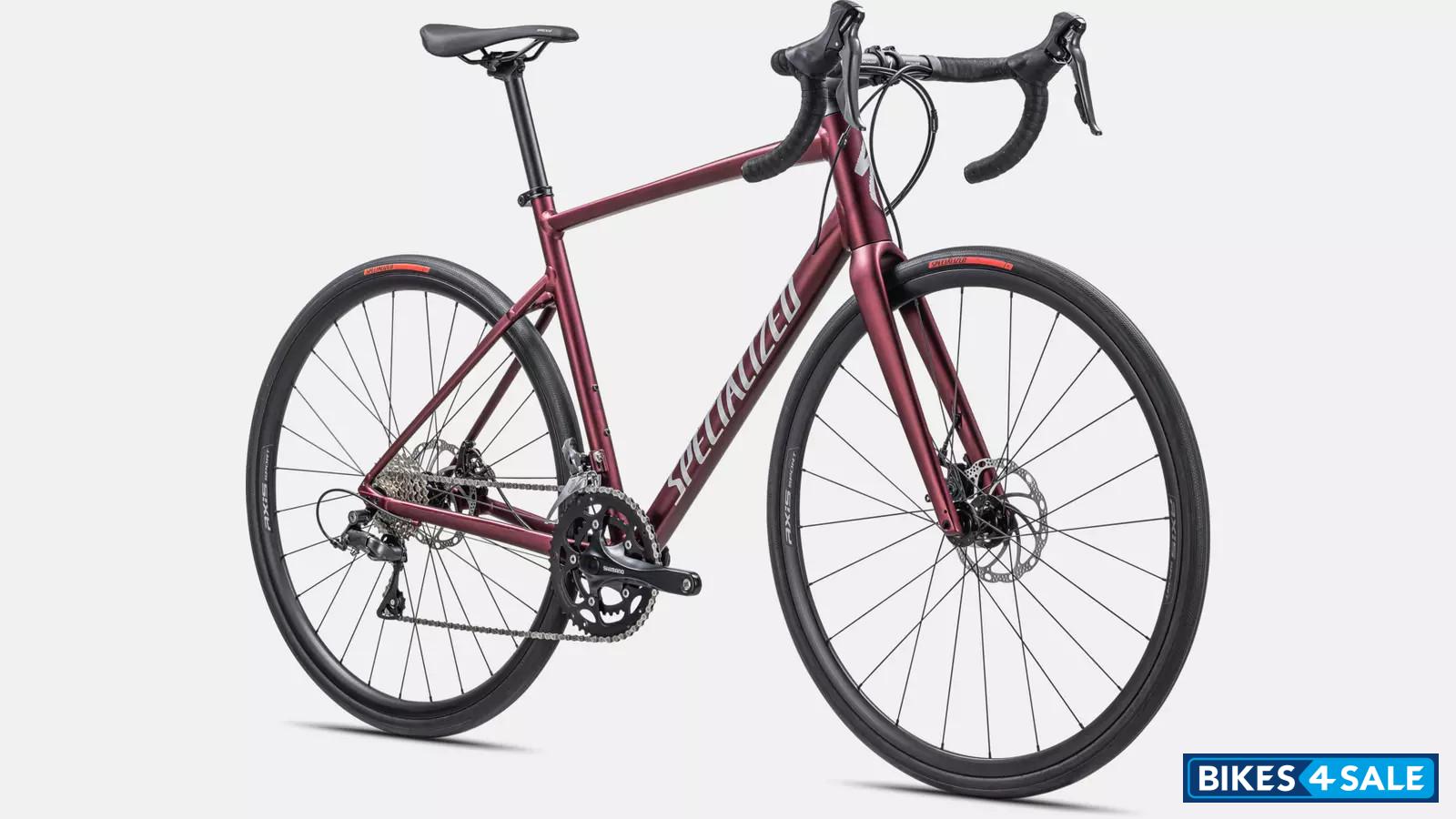 Specialized Allez - Satin Maroon/Silver Dust/Flo Red