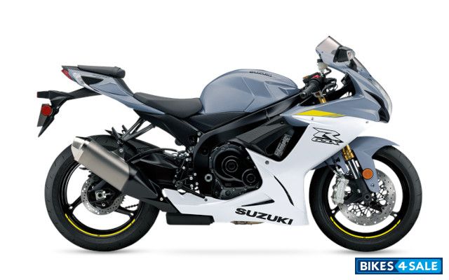 Suzuki 2022 GSX-R750 Glass Matte Mechanical Gray / Pearl Brilliant White