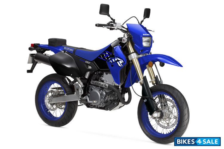 Suzuki 2023 DR-Z400SM Grand Blue No. 2 & Solid Black