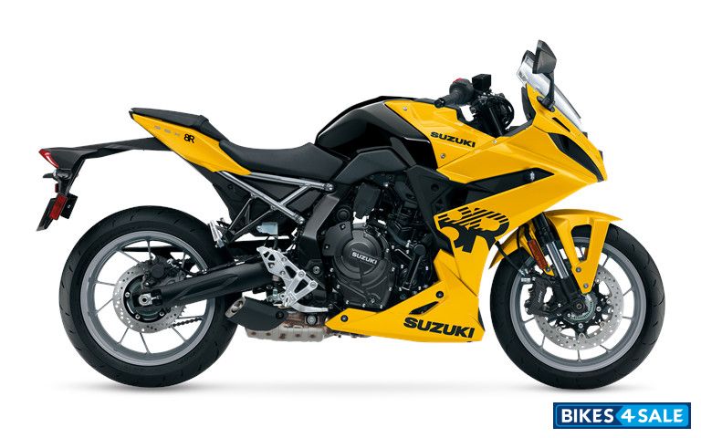 Suzuki 2024 GSX-8R Pearl Ignite Yellow