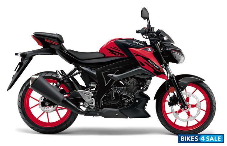 Suzuki 2024 GSX-S125 Stronger Red / Titan Black