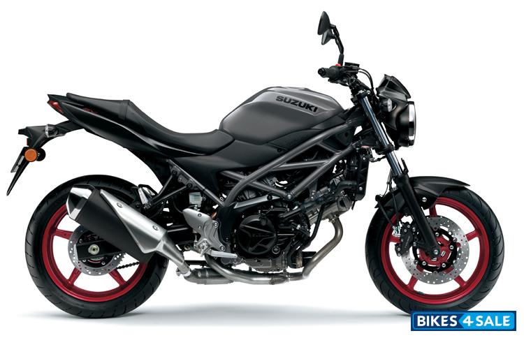 Suzuki 2024 SV650 Glass Sparkle Black / Solid Iron Gray