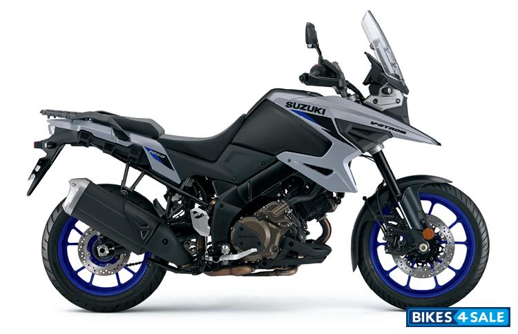 Suzuki 2024 V-Strom 1050 Glass Mat Mechanical Gray / Metallic Mat Black