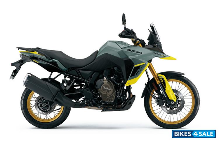 Suzuki 2024 V-Strom 800DE Metallic Mat Steel Green