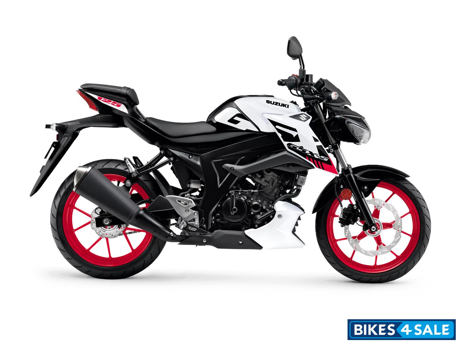 Suzuki GSX-S125 Pearl Brilliant White / Titan Black (GHY)