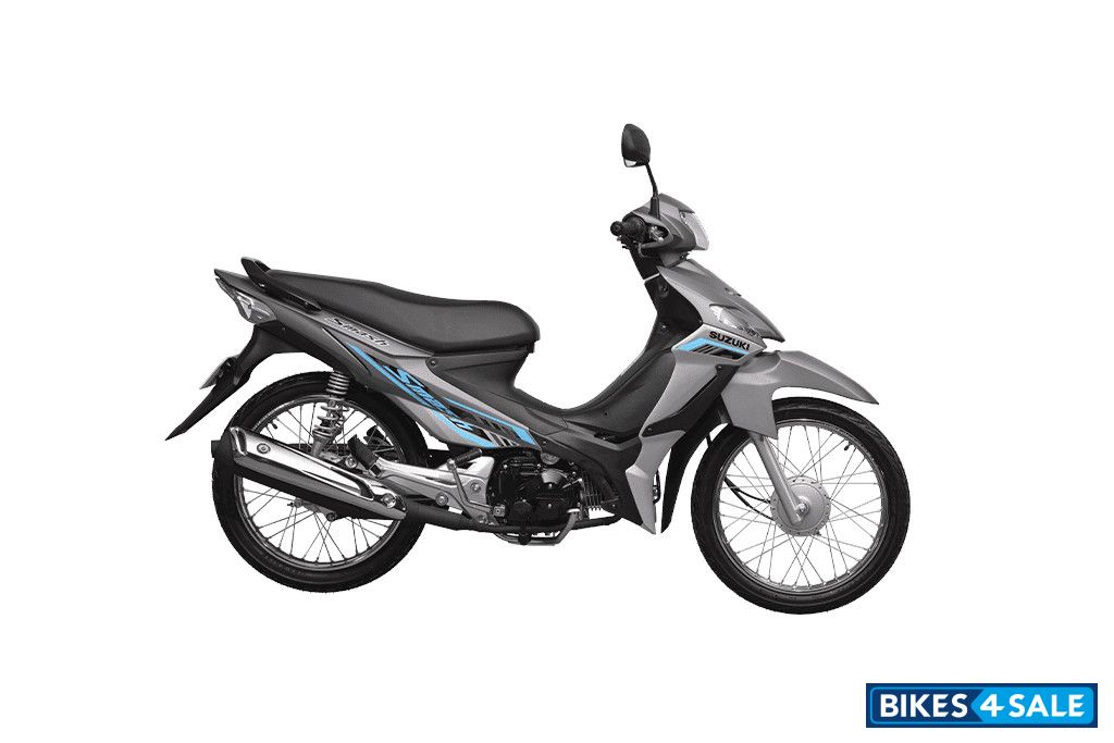 Suzuki Smash Carb Drum/Spokes Metallic Matte Fibroin Gray