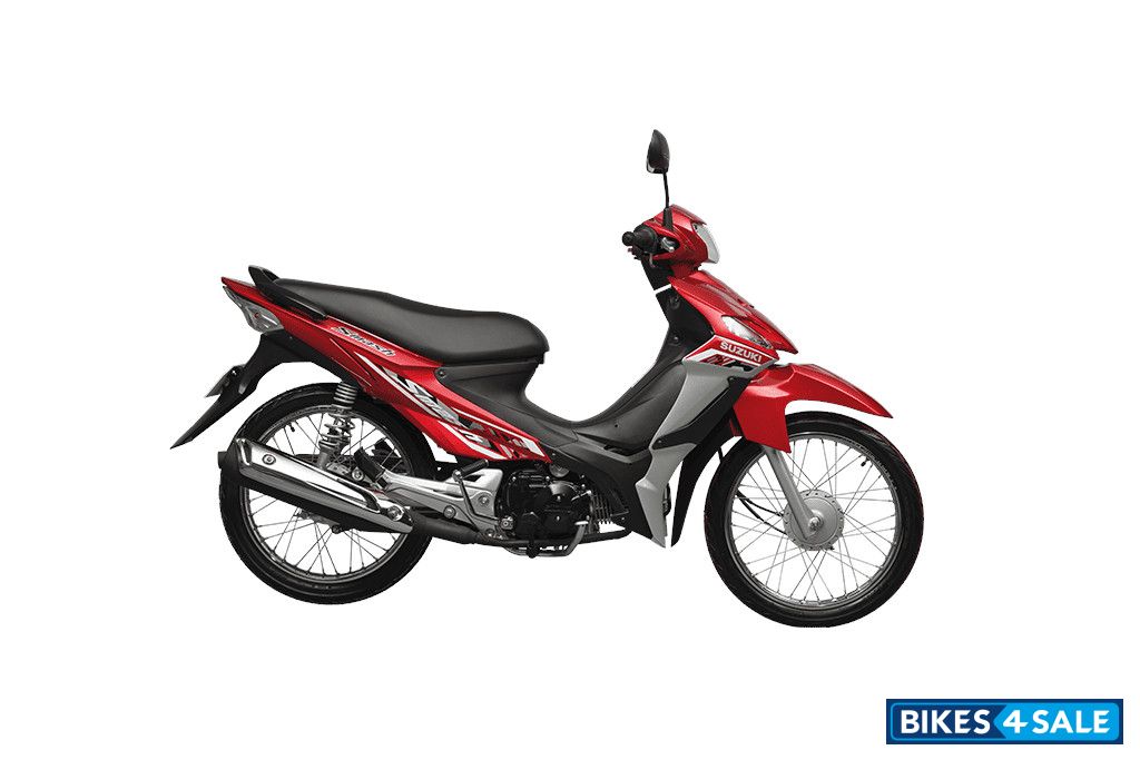 Suzuki Smash Carb Drum/Spokes Candy Summer Red