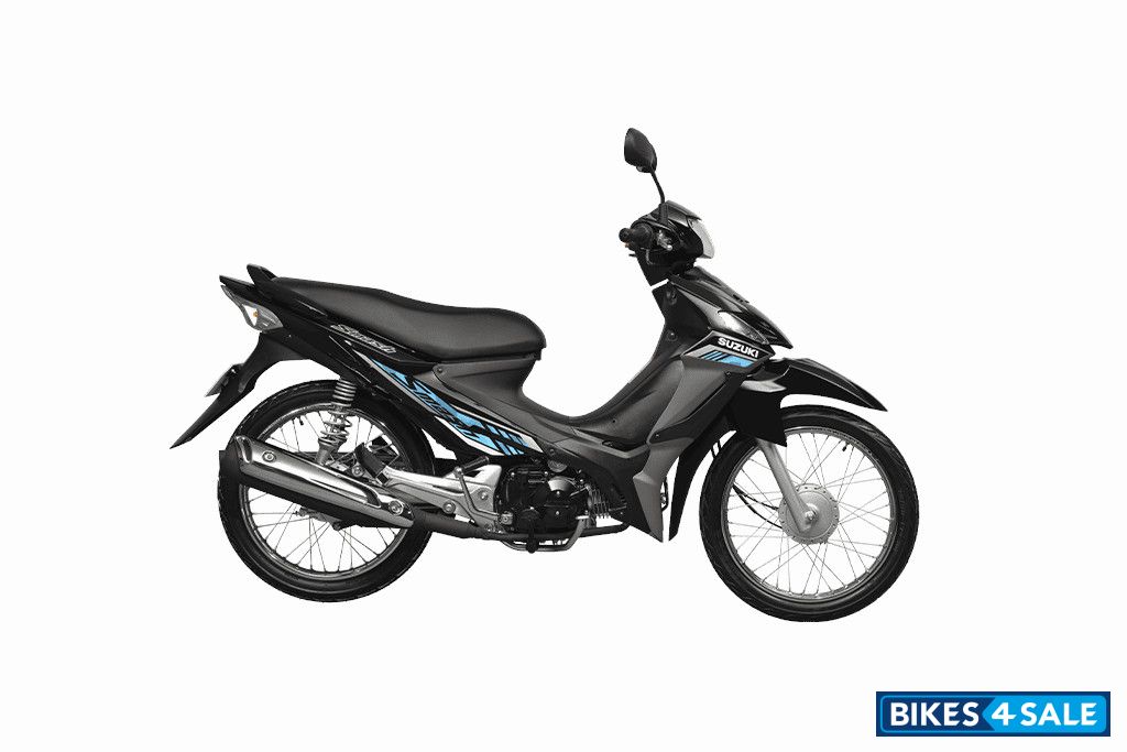 Suzuki Smash Carb Drum/Spokes Titan Black