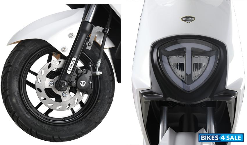 TailG TDZA75Z(XiaoKuYing-GN) Front Brake & Headlight