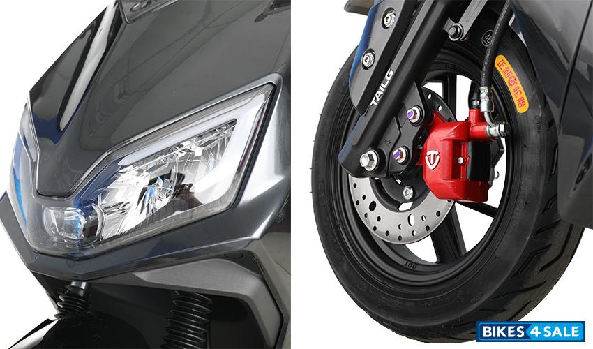 TailG TL1000DT-48(HeiWuShi) Headlight & Front Brake