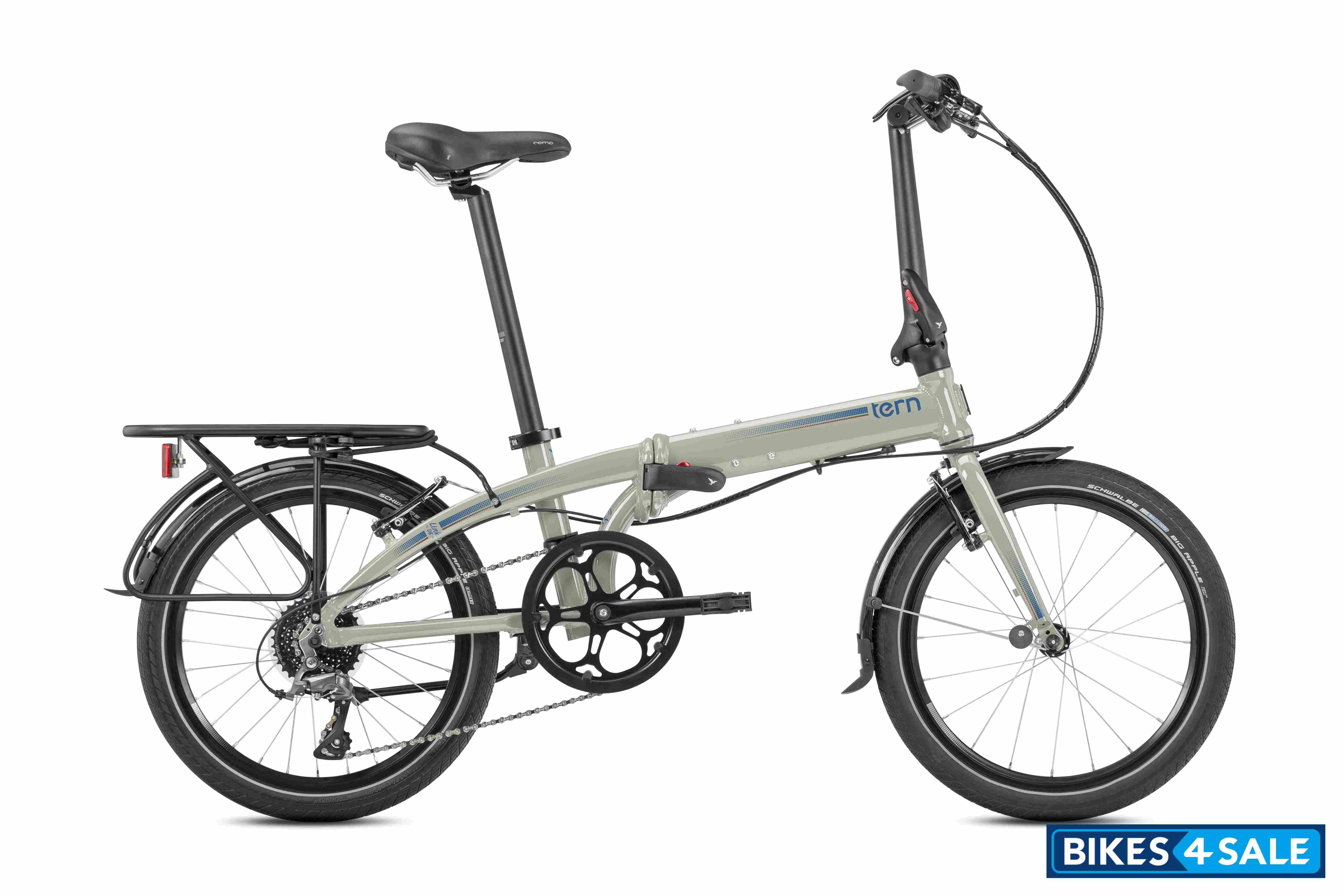 Tern Link D8 Gloss Cement/Blue/Brown