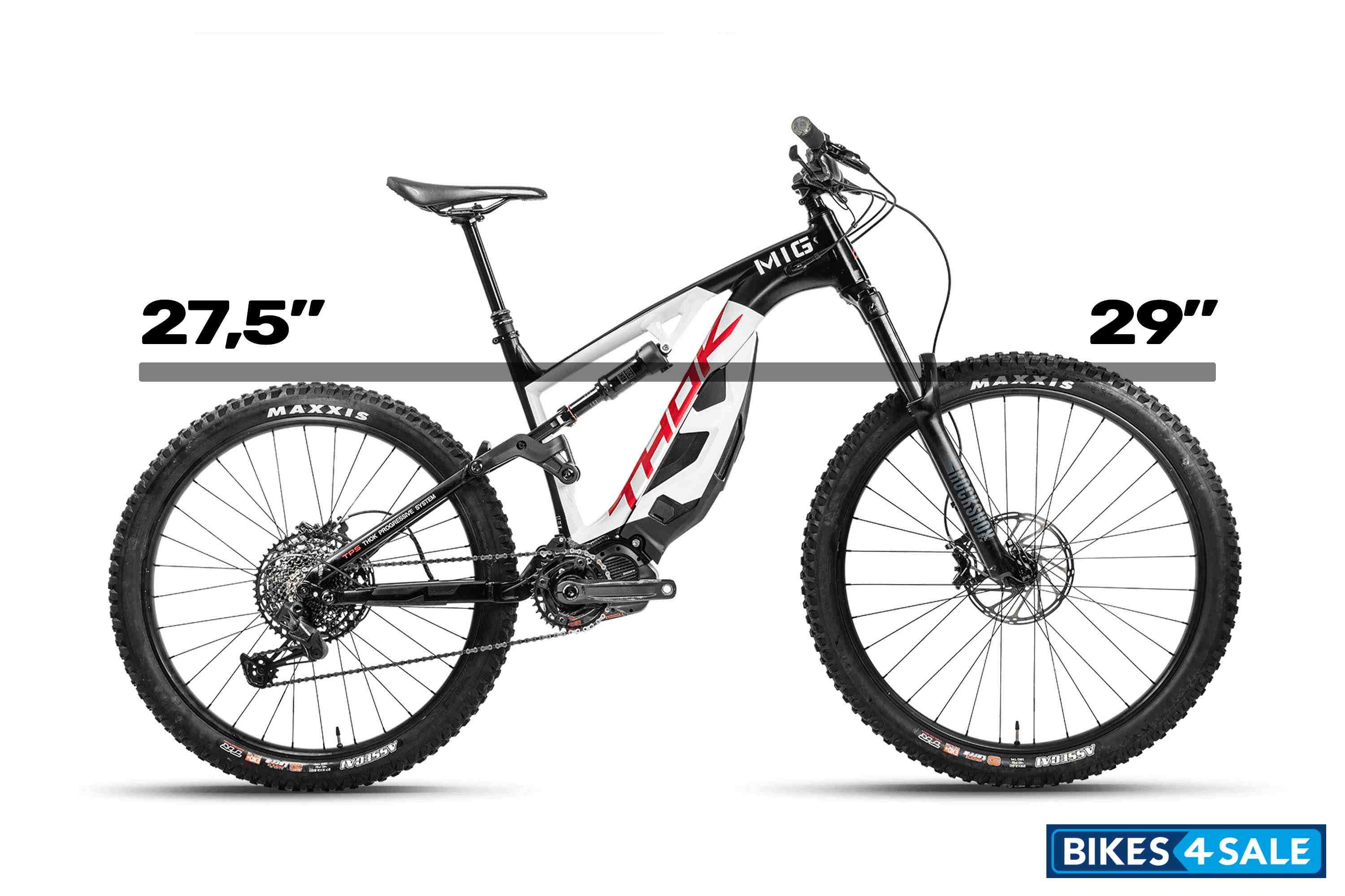 THOK MIG 630 Front and rear wheels