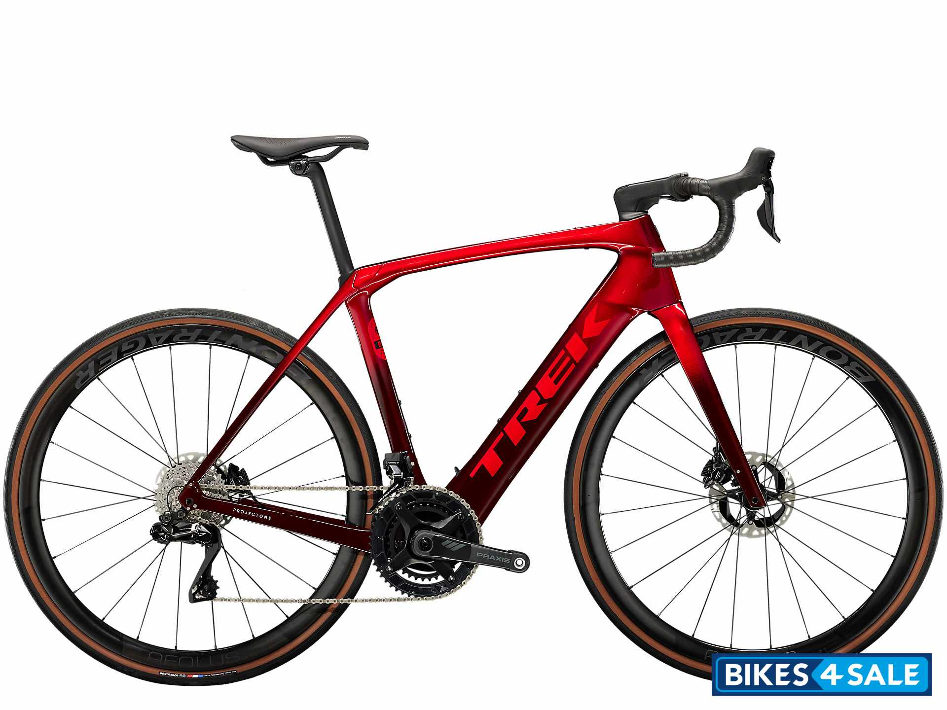 Trek 2023 Domane Plus SLR 9 Carbon Red Smoke