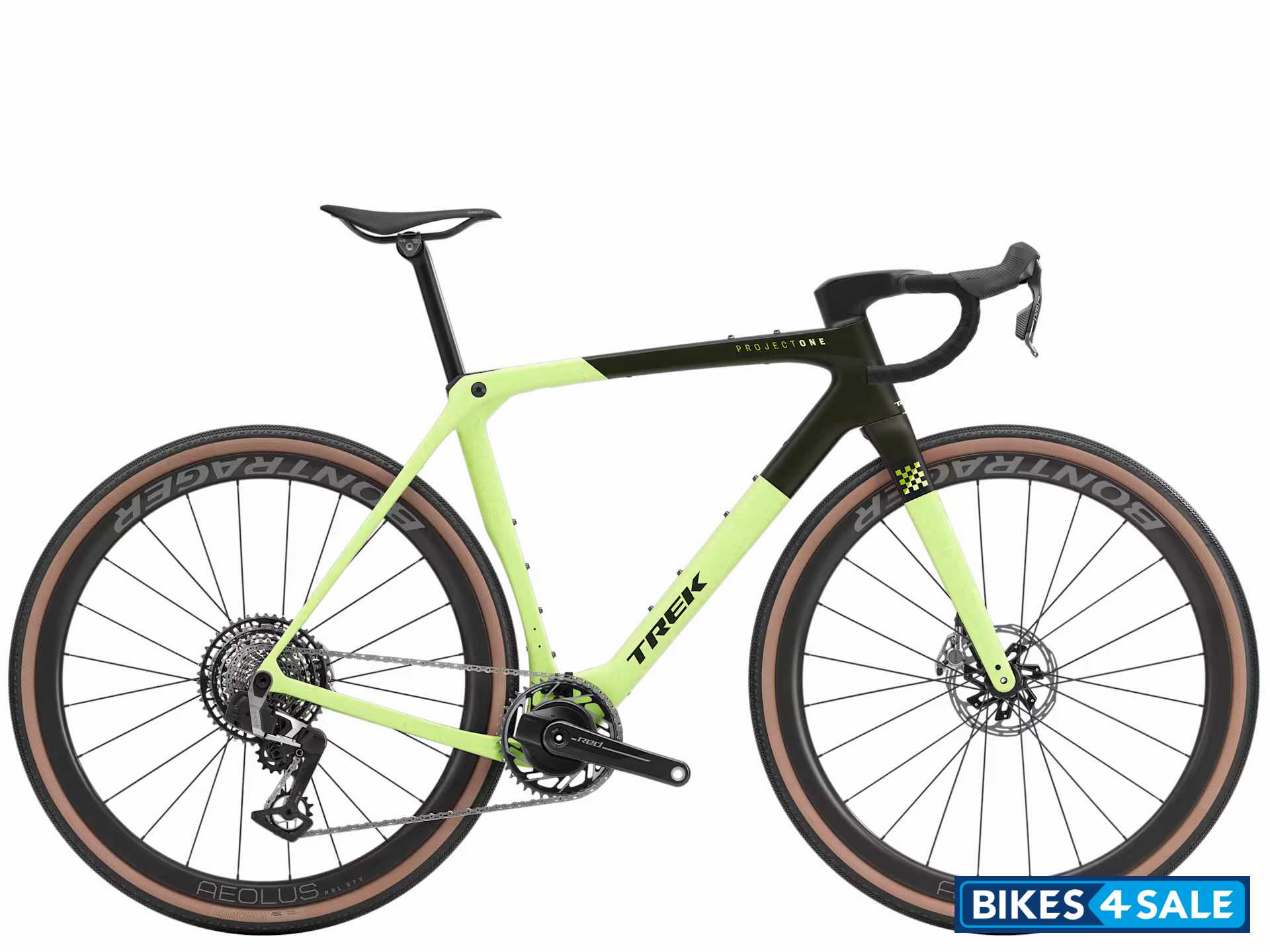 Trek Checkmate SLR 9 AXS Olive Drab/Glowstick