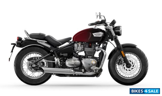Triumph Bonneville Speedmaster Red Stealth Edition