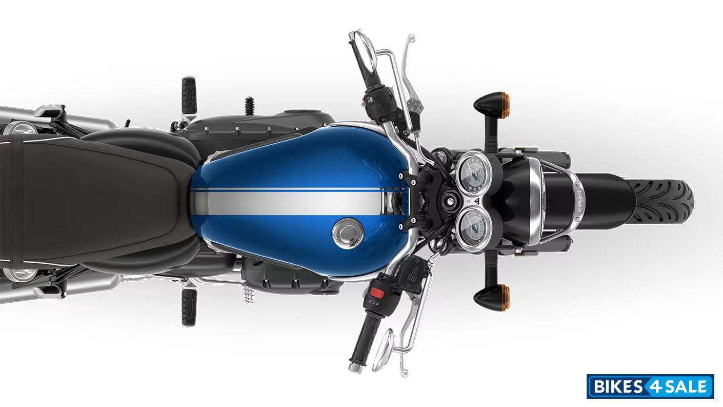 Triumph Bonneville T100 Chrome Edition Custom Classic Tank