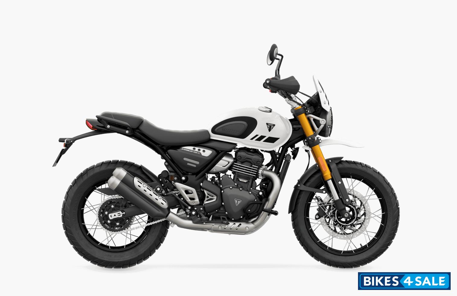 Triumph Scrambler 400 XC Vanilla White