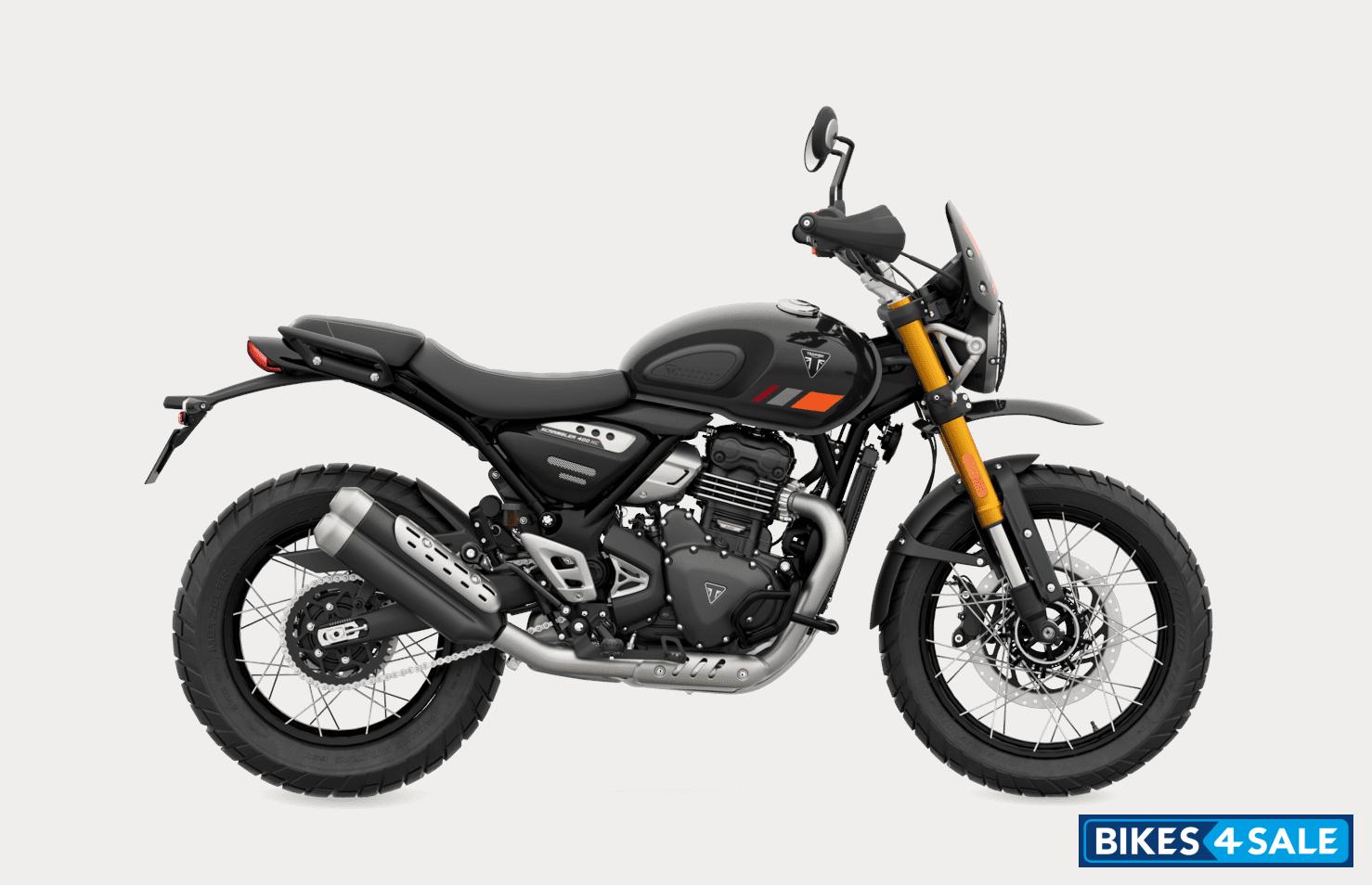 Triumph Scrambler 400 XC Storm Grey