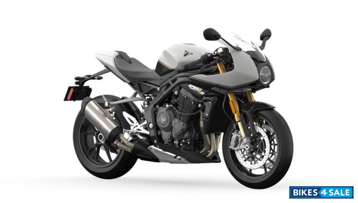 Triumph Speed Triple 1200 RR Crystal White Storm Grey