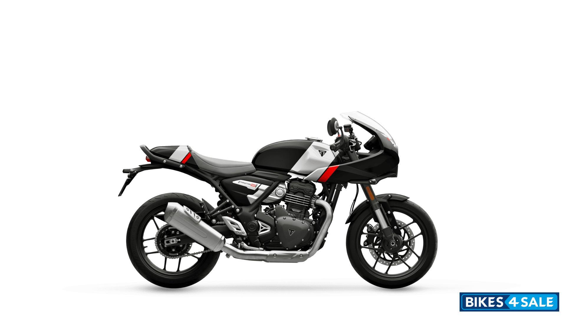Triumph Thruxton 400 Phantom Black / Aluminium Silver