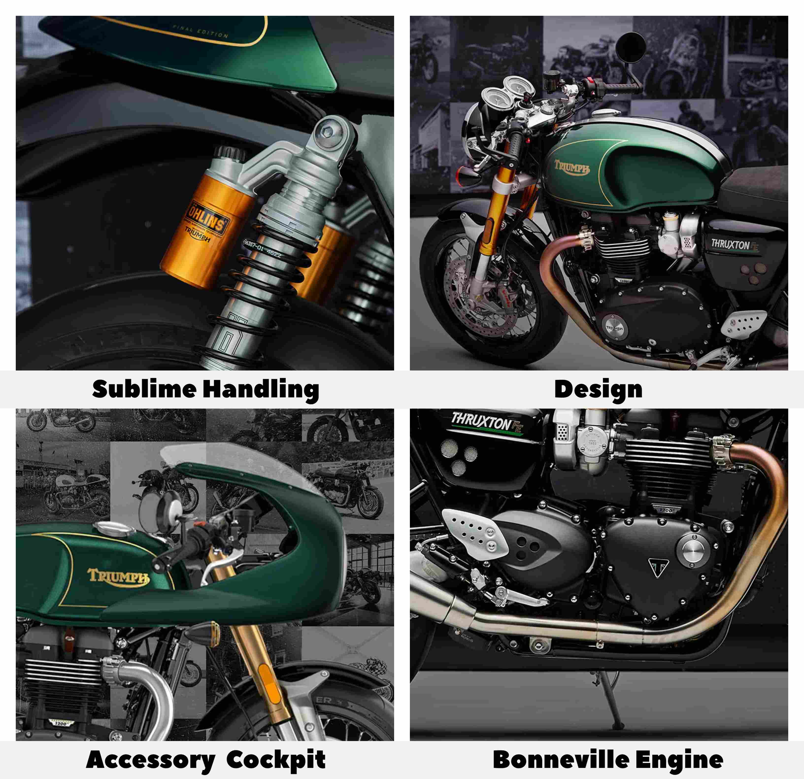 Triumph Thruxton Final Edition Features