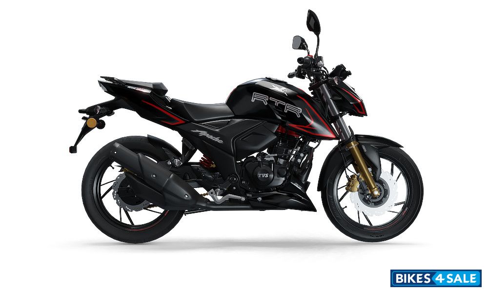 TVS Apache RTR 200 4V FI Gloss Black