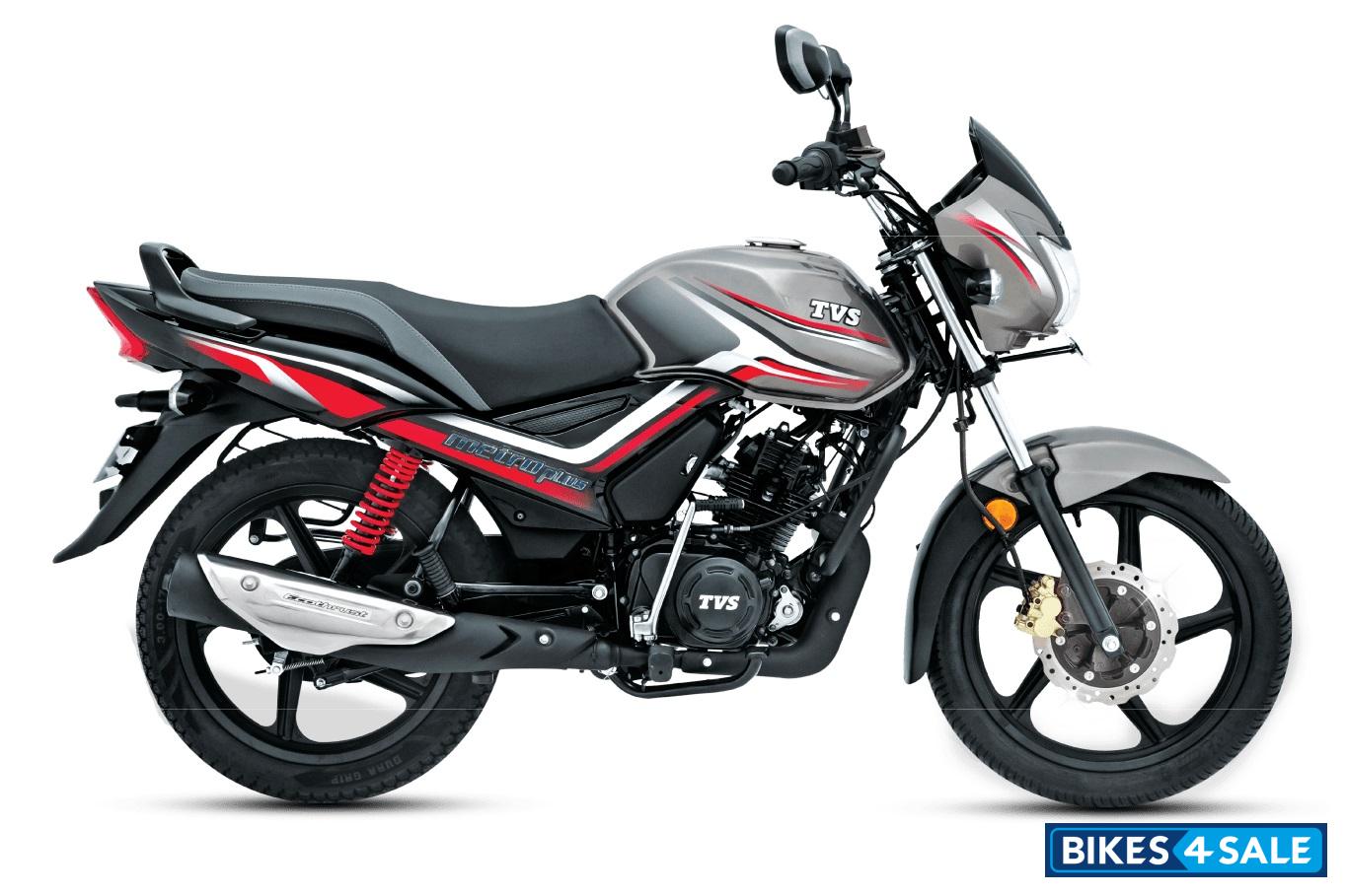 TVS Metro Plus 110 cc Titanium/Grey