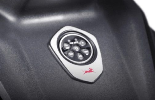 TVS Rockz 125cc MP3 - FM radio, 2 speakers with USB socket