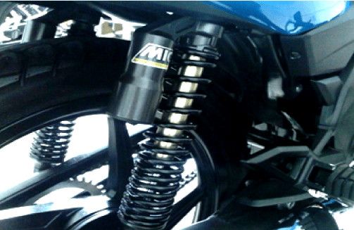 TVS Rockz 125cc Gas Shock Absorber with Canister