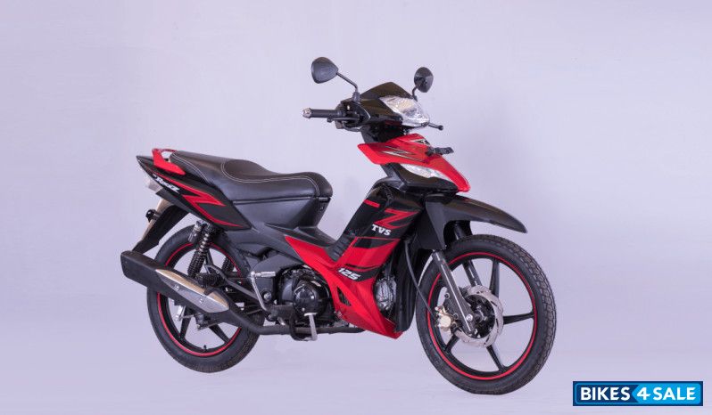 TVS Rockz 125cc Red Black