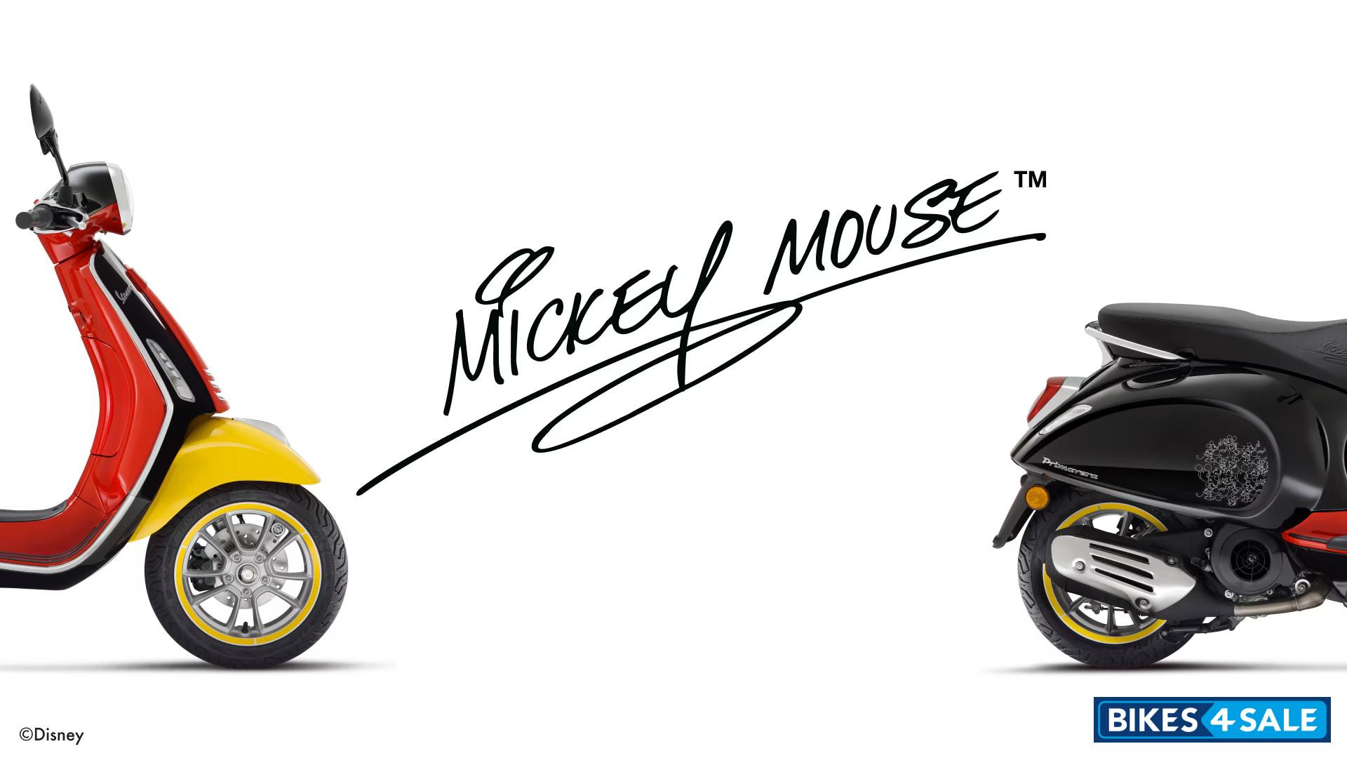 Vespa 125cc Mickey Mouse Edition