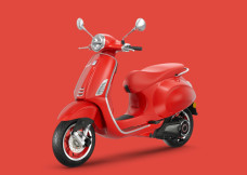 Vespa Primavera Elettrica 70 Red