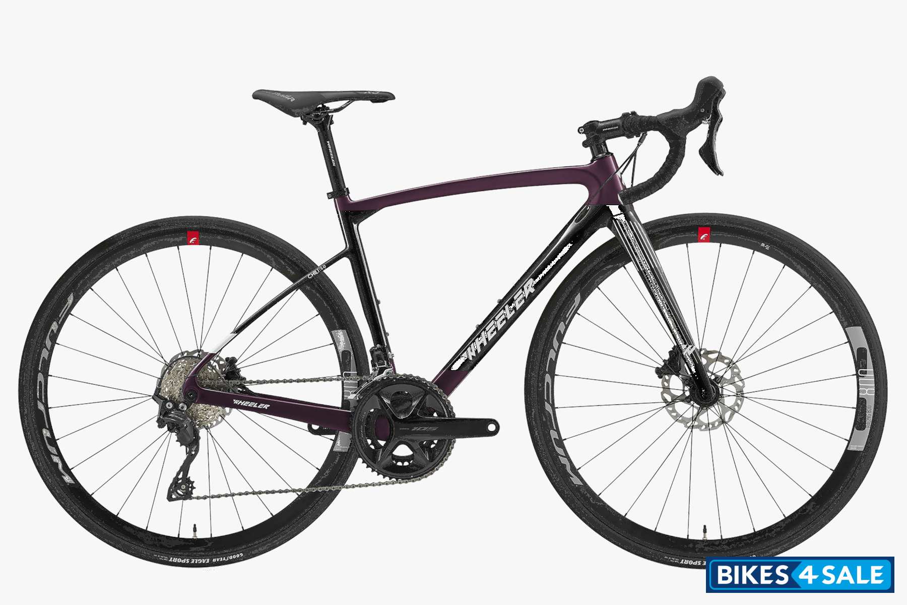 Wheeler Chili 5.0 Disc Glossy Purple/Carbon UD