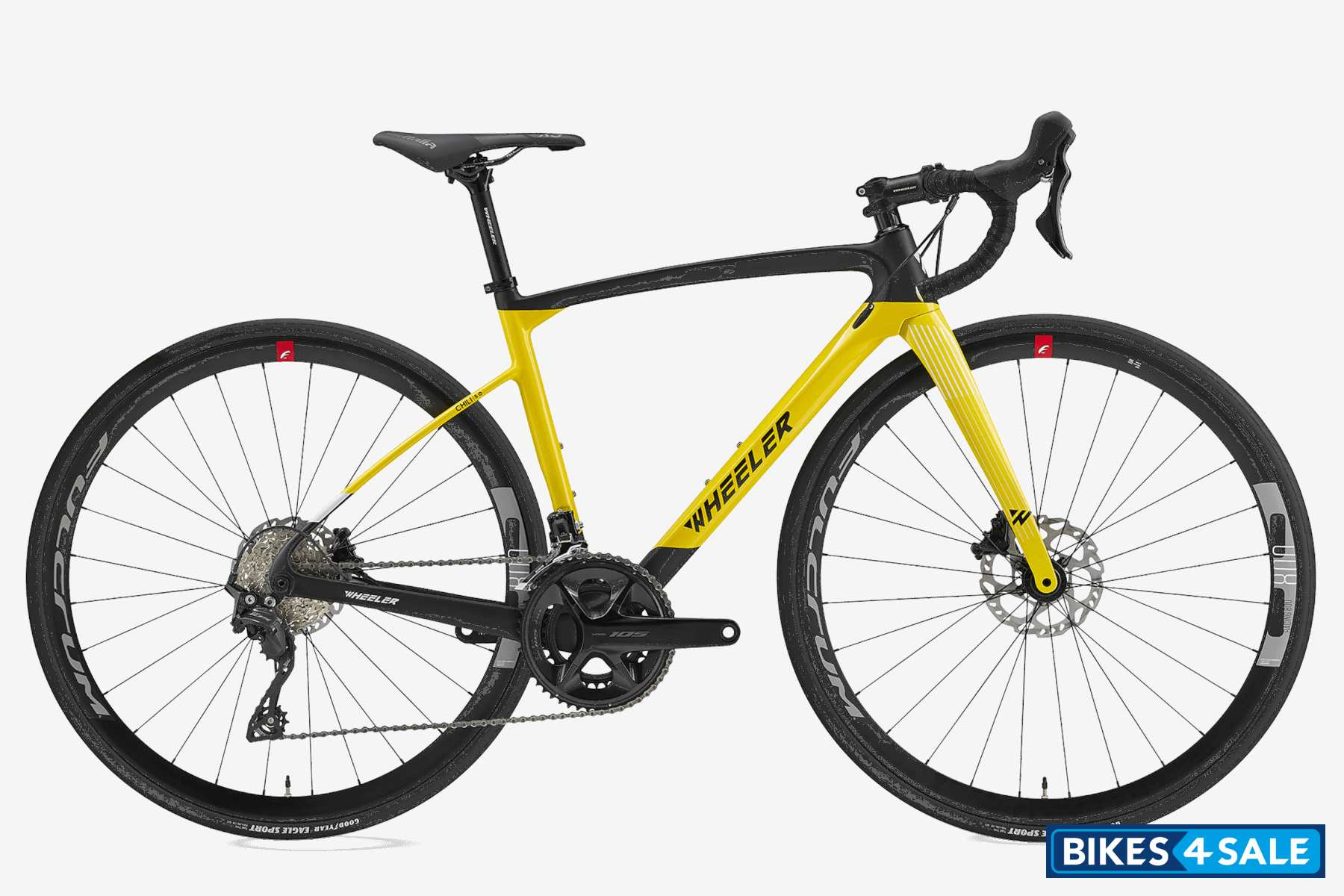 Wheeler Chili 5.0 Disc Matte Yellow/Carbon UD