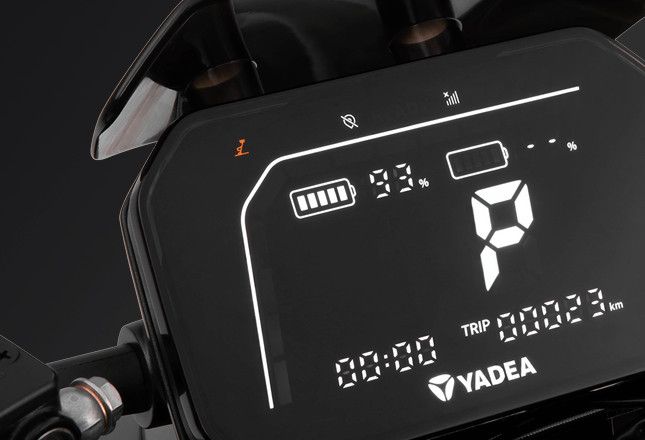 YADEA Keenes VFD 5 inches high-resolution digital dashboard