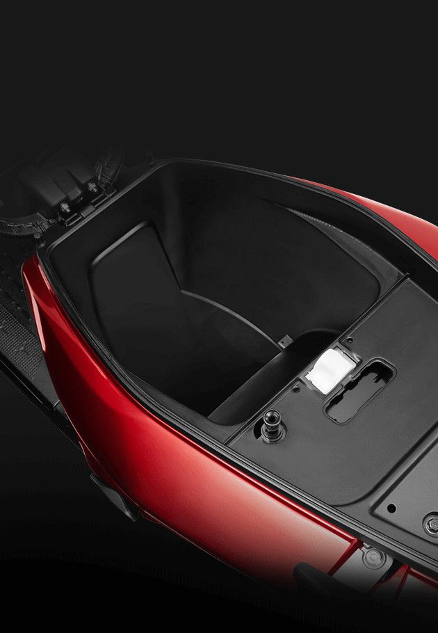 YADEA VoltGuard VFV Spacious boot space under the seat (21L)