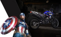 Yamaha 2021 Lander 250 Captain America