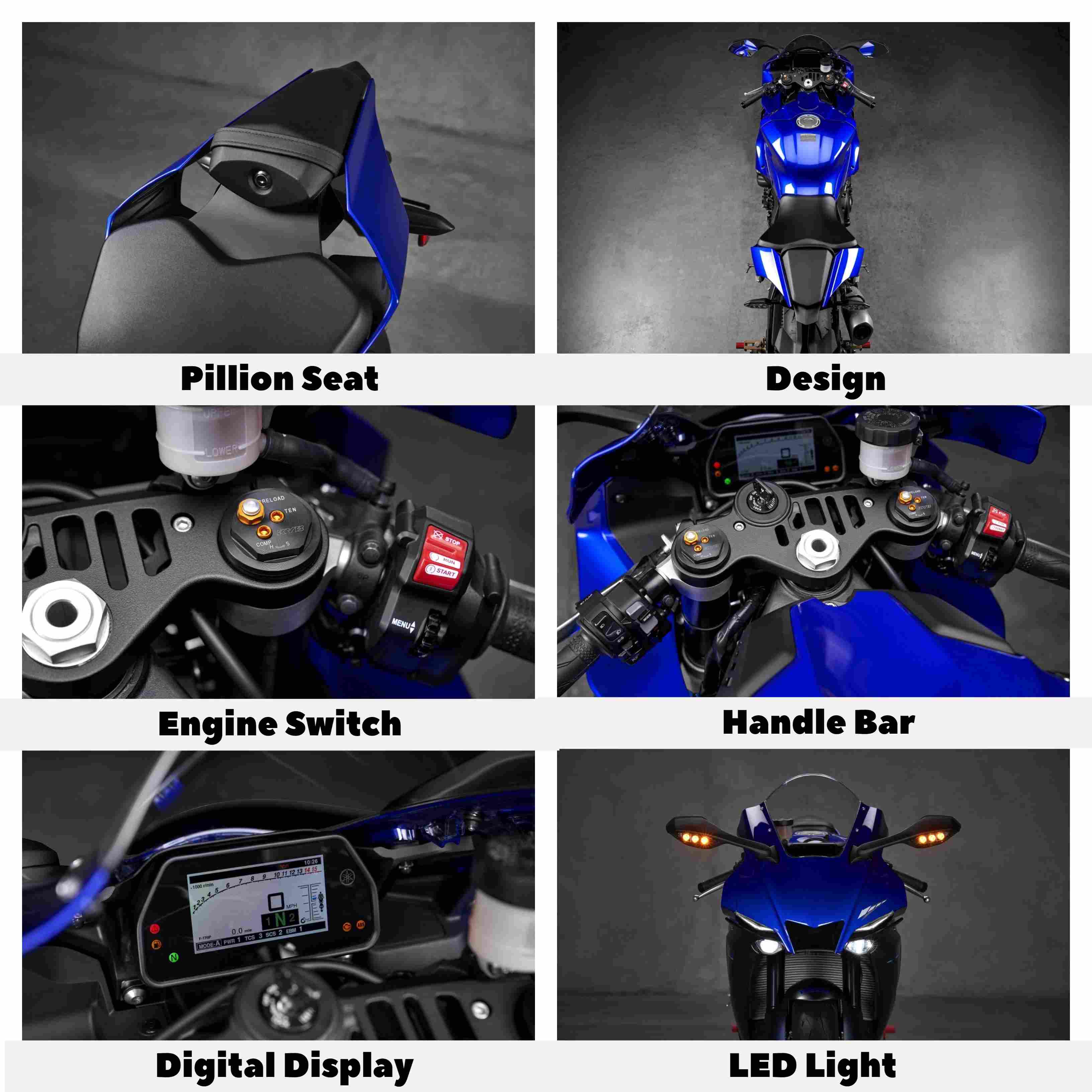 Yamaha 2023 YZF-R1 Features