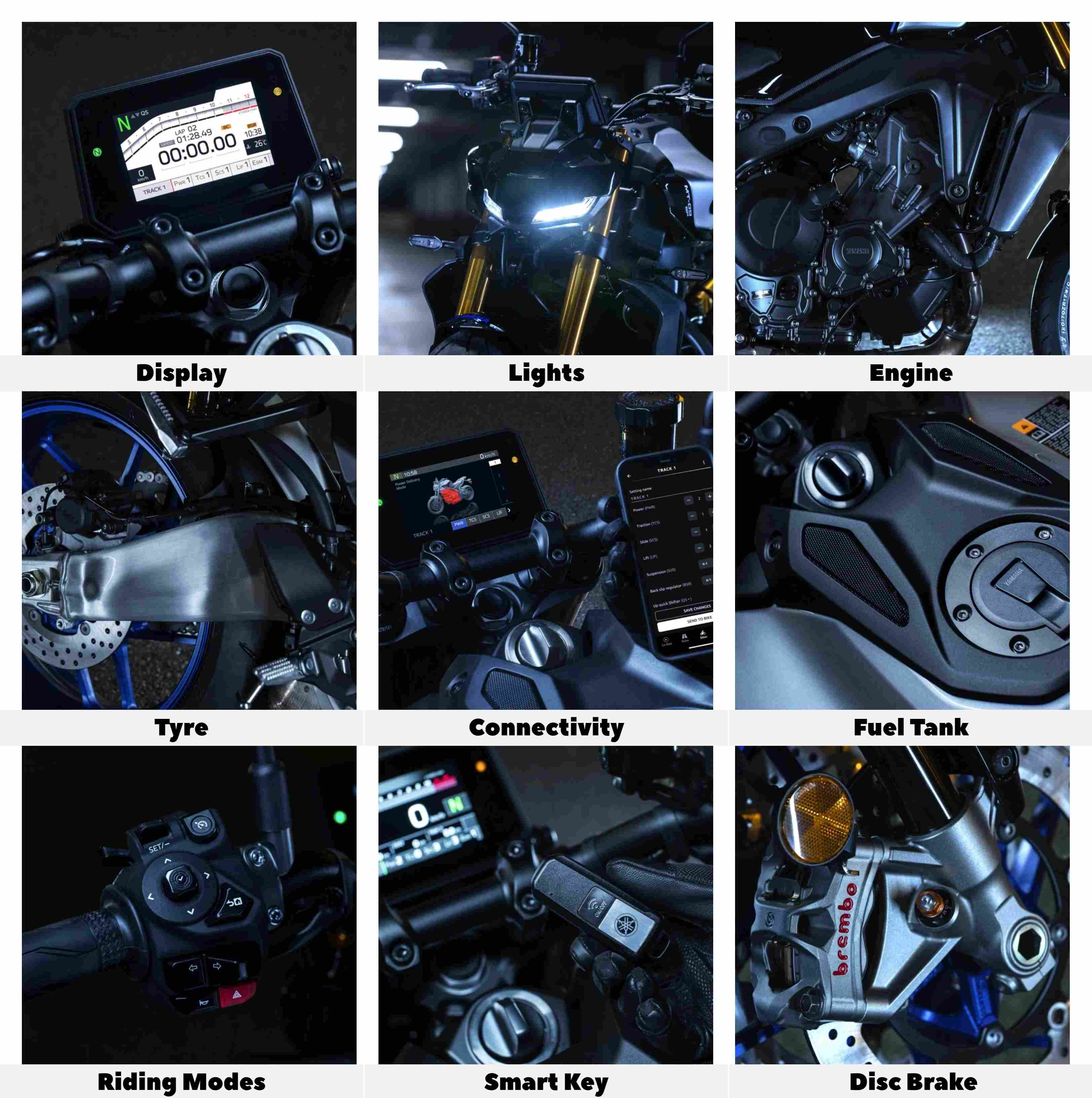 Yamaha 2024 Mt 09 Sp Features