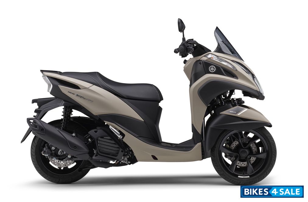 Yamaha Tricity 155 2023 Matt Yellowish Gray Solid 1 (Matte Beige)