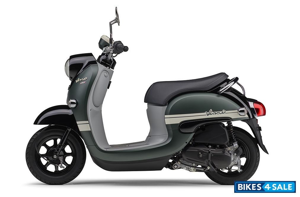 Yamaha Vino Matt Armored Green Metallic (Matte Green)