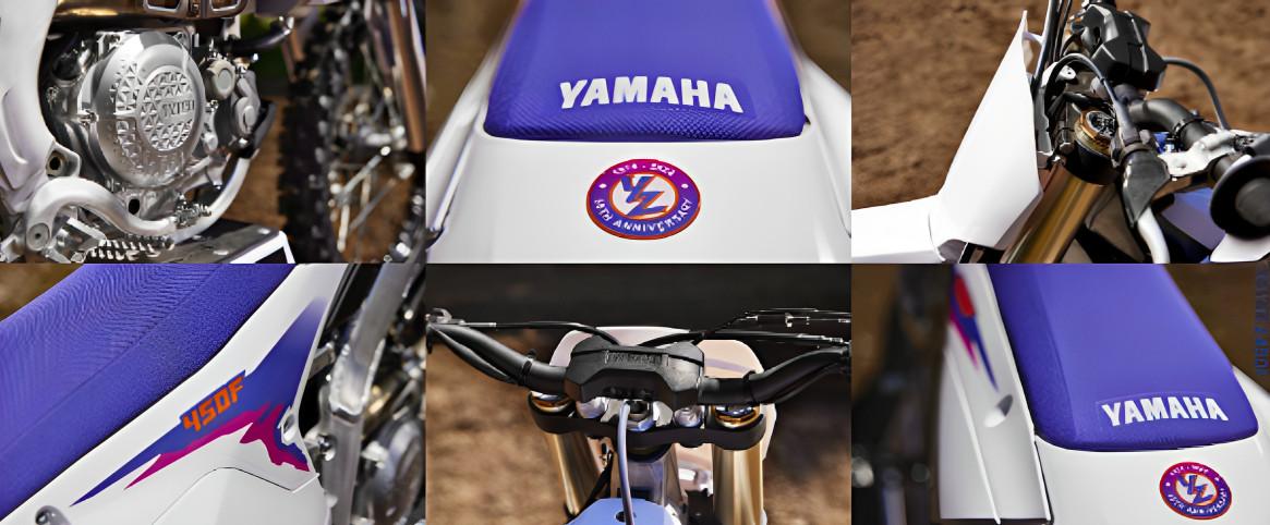 Yamaha YZ450F 50th Anniversary Edition 2024 Features