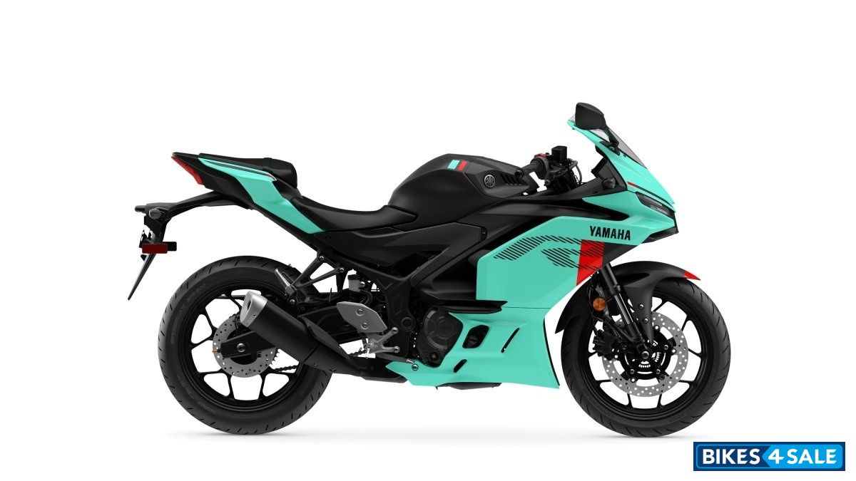 Yamaha YZF-R3 2026 Miami Mint Green / Matte Stealth Black​