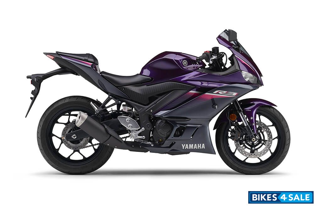 Yamaha YZF R3 ABS 2023 - Dark Blueish Purple Metallic 3 (Purple)