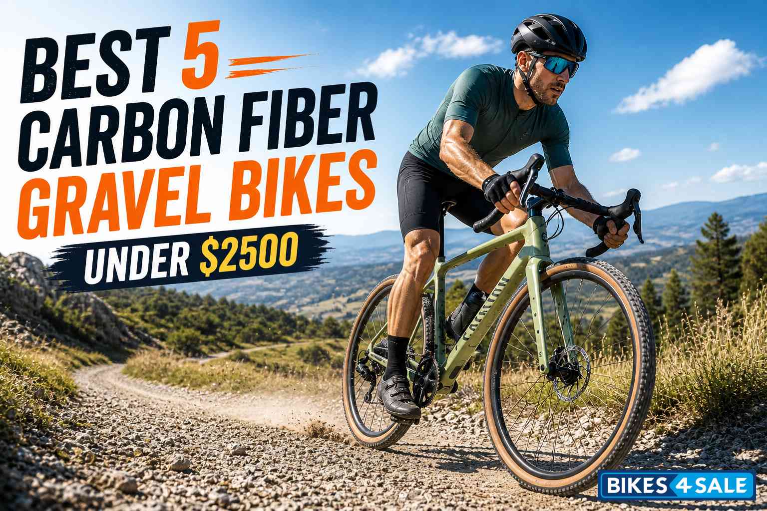 Best 5 Carbon Fiber Gravel Bikes Under $2500 In 2026