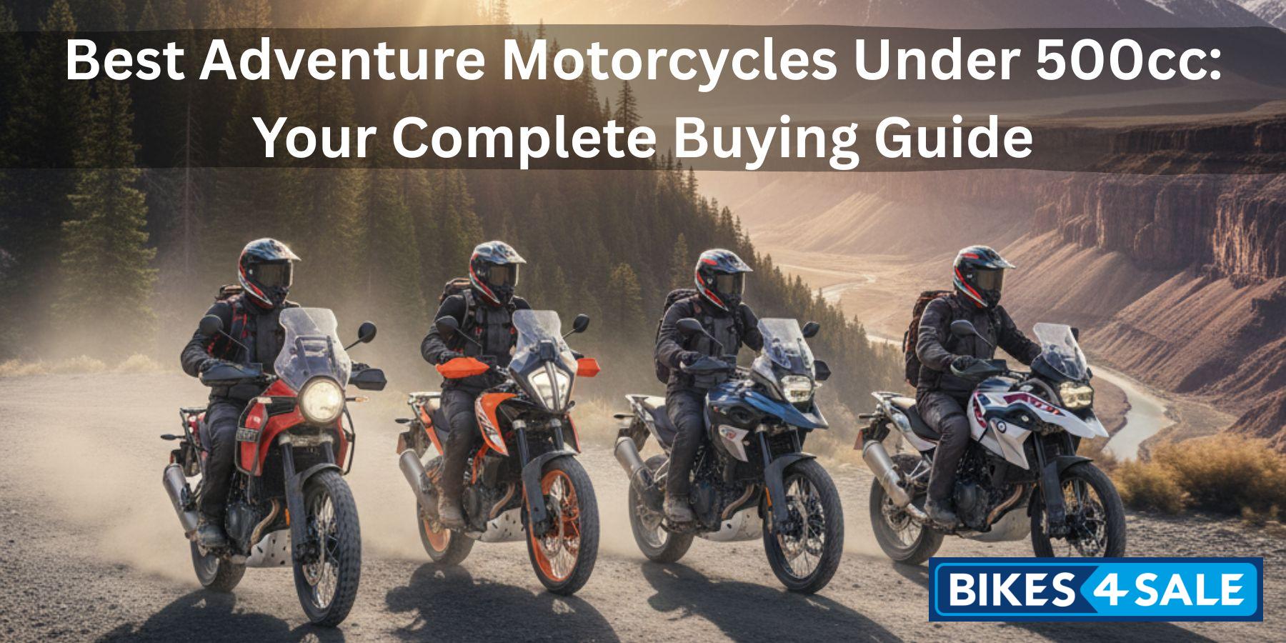 Best Adventure Motorcycles Under 500cc