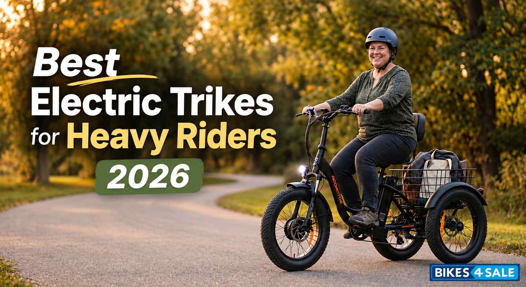 Best Electric Trikes For Heavy Riders 2026